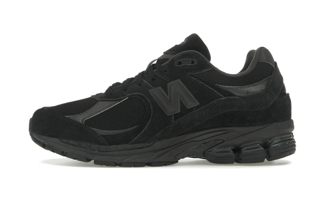 New Balance 2002R Triple Black Suede