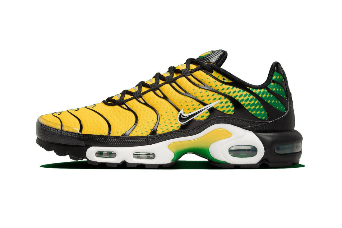 Nike Air Max Plus « Football » Varsity Maize Pine Green