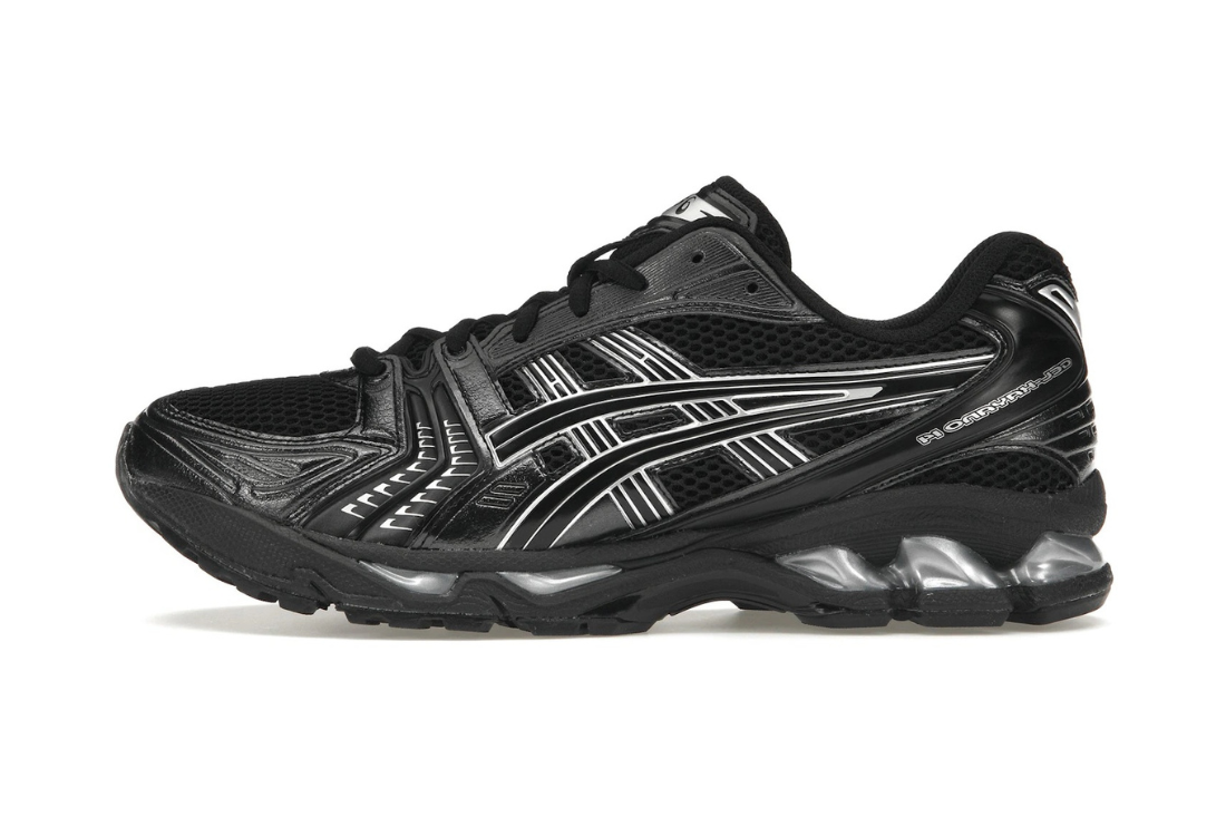ASICS Gel-Kayano 14 Black Pure Silver