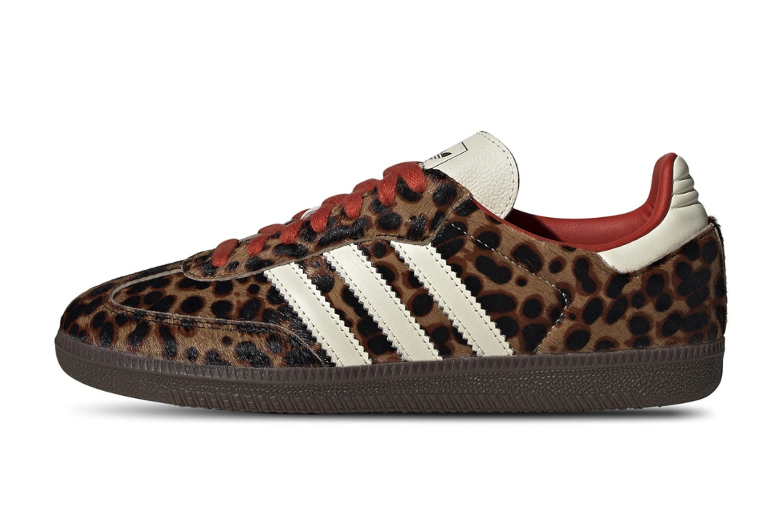 Adidas Samba OG Preloved Rouge Leopard