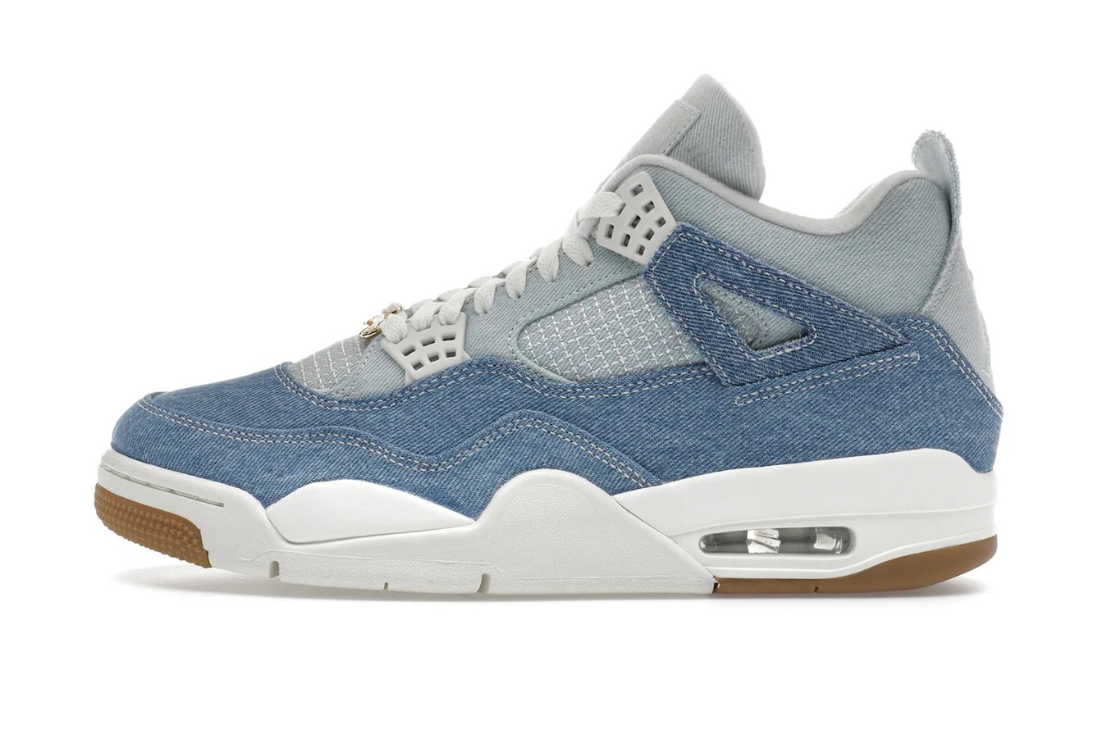 Jordan 4 Retro TEX Denim Worn Blue (W)