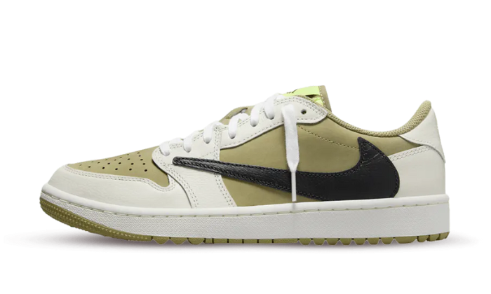 Air Jordan 1 Retro Low Golf Travis Scott Neutral Olive