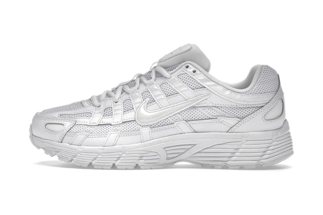 Nike P-6000 Triple White