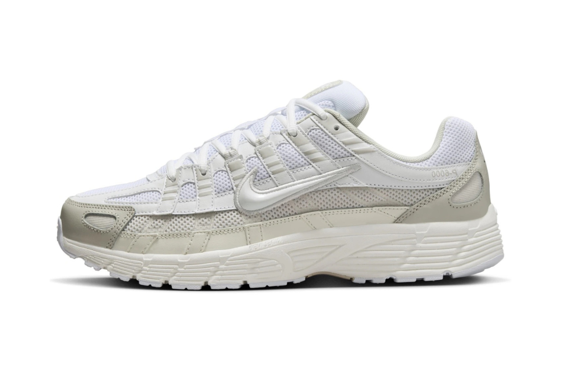 Nike P-6000 White Sail Vast Grey