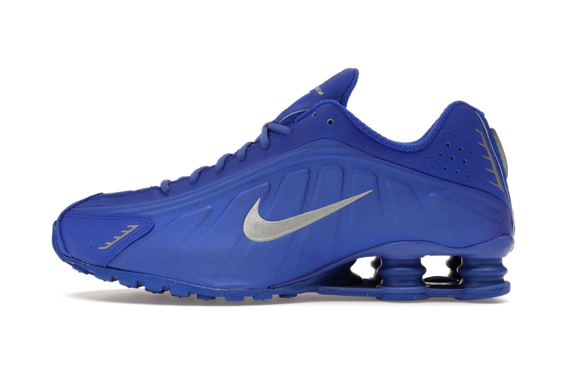 Nike Shox R4 Racer Blue Metallic Silver (W)