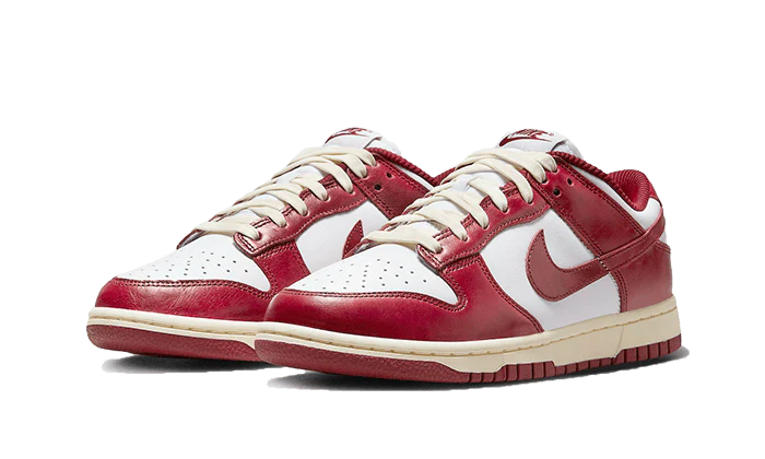 Nike Dunk Low PRM Vintage Team Red (Women's)