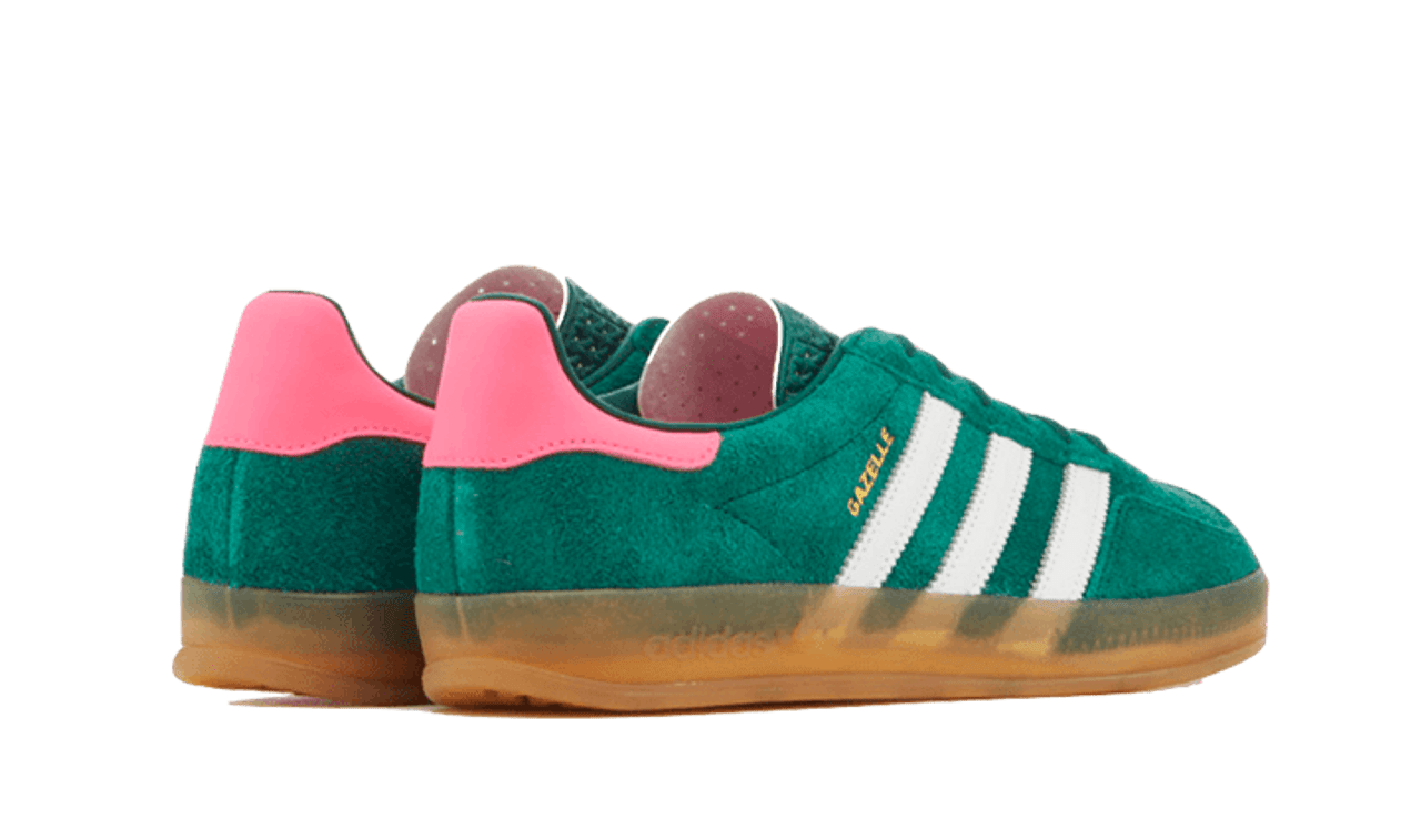 Adidas Gazelle Indoor Collegiate Green Lucid Pink