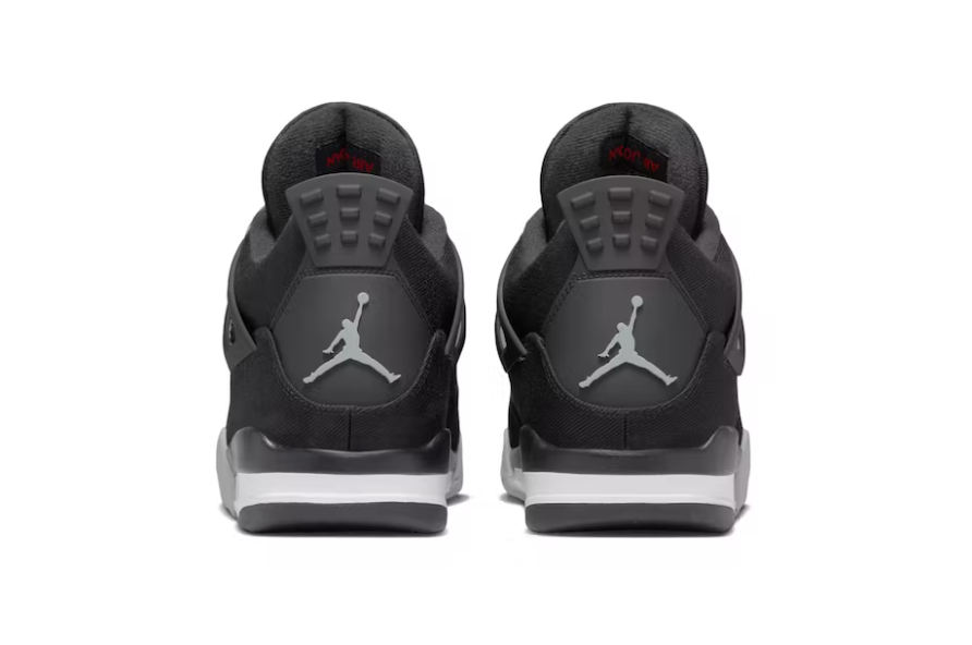 Air Jordan 4 Black Canvas