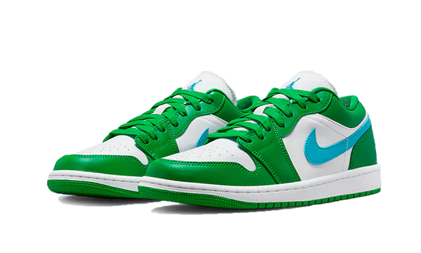 Air Jordan 1 Low Lucky Green Aquatone